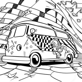 Vans Classic Checkerboard Coloring Page 38033-30431