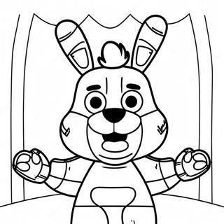 Fnaf Puppet Coloring Page 38083-30468