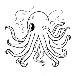 Giant Squid Coloring Page 38113-30491