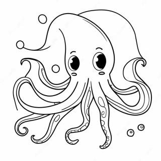 Giant Squid Coloring Page 38113-30492