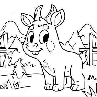 Funny Open Season Animals Coloring Page 38134-30515