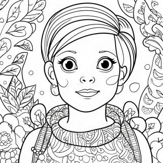 Curious Ada Twist Coloring Page 38164-30539