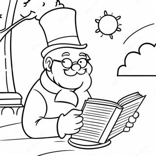 Read Across America Coloring Page 3816-3087