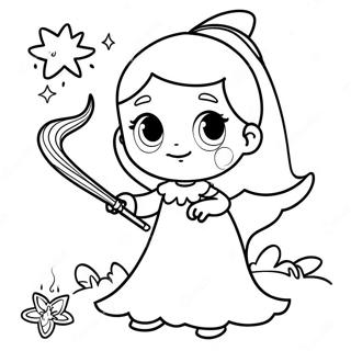 Lux Casting A Spell Coloring Page 38174-30547