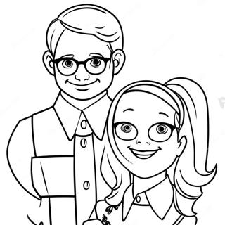 Liv And Maddie Fun Adventure Coloring Page 38224-30585