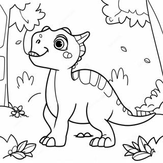 Parasaurolophus Coloring Pages