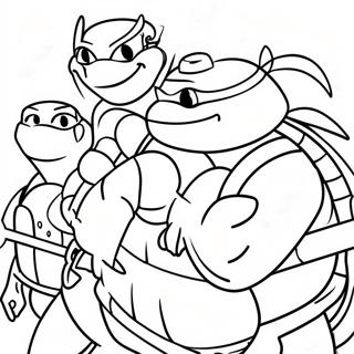 Tmnt Coloring Pages