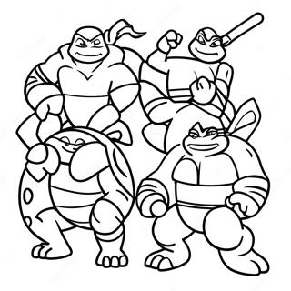 Tmnt Coloring Page 38253-30602