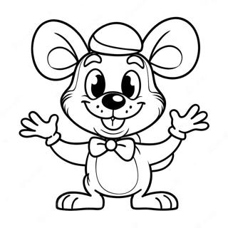 Chuck E Cheese Coloring Pages