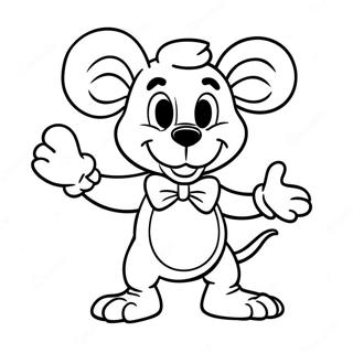 Chuck E Cheese Coloring Page 3826-3096