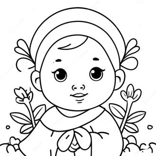 Baby Jasmine Coloring Pages