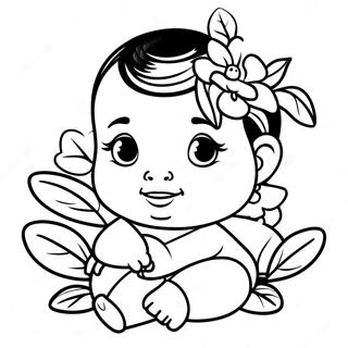 Baby Jasmine Coloring Page 38283-30631