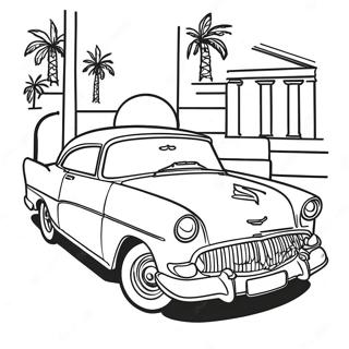 Classic Car Coloring Page 38293-30640