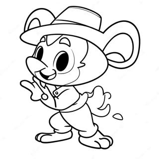 Speedy Gonzales Coloring Page 38343-30678