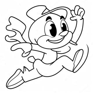 Speedy Gonzales Running Fast Coloring Page 38344-30684