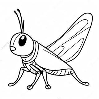 Grasshopper Coloring Page 38373-30711