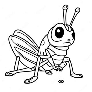 Grasshopper Coloring Page 38373-30712