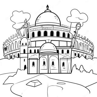 7 Wonders Of The World Coloring Page 38433-30744