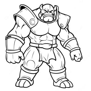 Juggernaut Coloring Pages