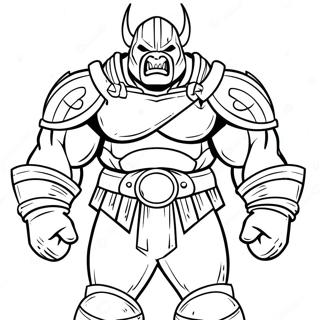 Juggernaut Coloring Page 38463-30766