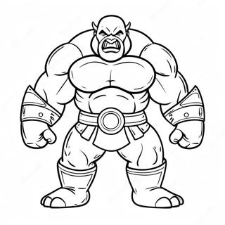 Juggernaut Coloring Page 38463-30767