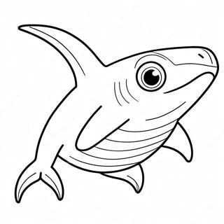 Hammerhead Shark Coloring Page 3846-3110