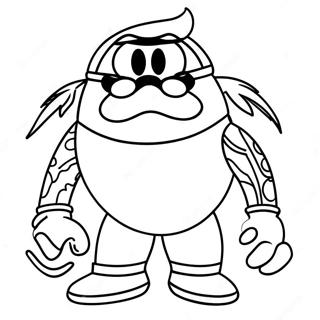 Eggman Coloring Pages