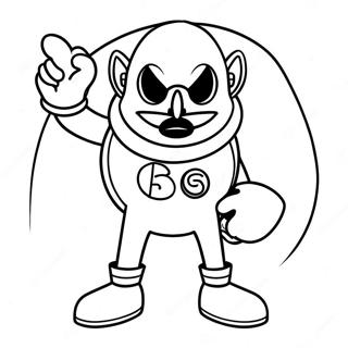 Eggman Coloring Page 38483-30786