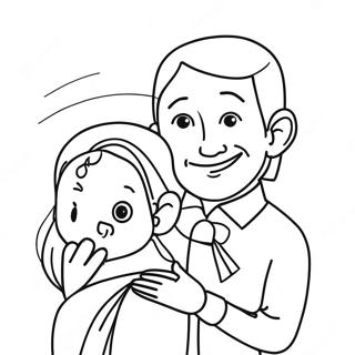 Feliz Dia Del Padre Coloring Pages