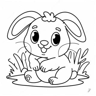 Baby Bunny Bunny Coloring Pages