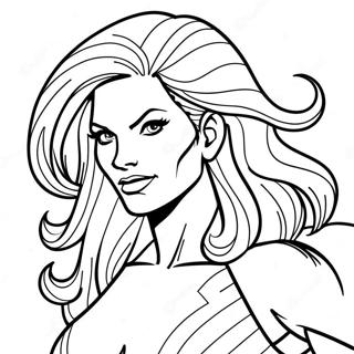 She Hulk Coloring Pages