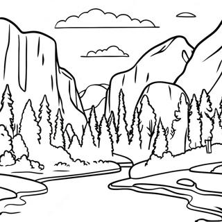 Yosemite Coloring Pages