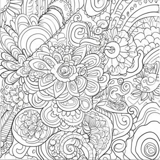 Grunge Aesthetic Coloring Pages