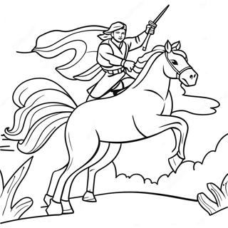 Exciting Action Scenes Coloring Page 38614-30886