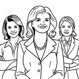 Empowering Women Leaders Coloring Page 3867-3129