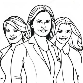 Empowering Women Leaders Coloring Page 3867-3130