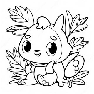 Adventurous Tumble Leaf Characters Coloring Page 38744-30991