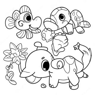 Fun Printable Animal Coloring Pages 38754-31001