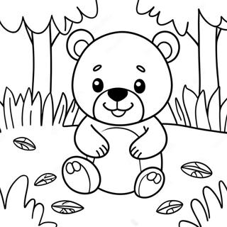 Brown Bear Coloring Pages