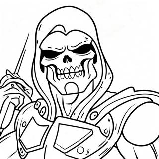 Skeletor Coloring Pages