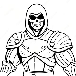 Skeletor In Battle Armor Coloring Page 38794-31033