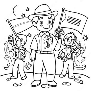 16 De Septiembre Celebration Coloring Page 38803-31043