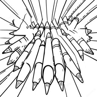 Crayons Coloring Page 38813-31052