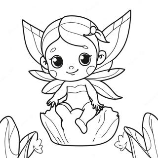 Pixie Coloring Page 38823-31054