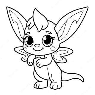 Pixie Coloring Page 38823-31056