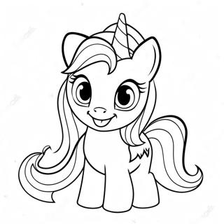 Twilight Sparkle With Christmas Lights Coloring Page 38844-31076