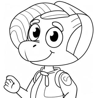 Cyberchase Coloring Page 38873-31089