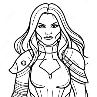 Gamora Coloring Page 38903-31114