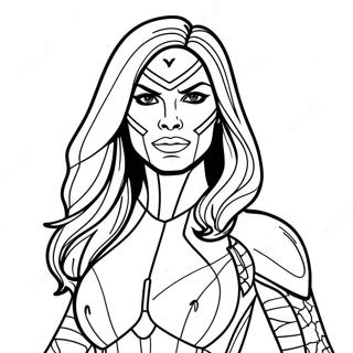 Gamora Coloring Page 38903-31115