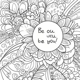 Be You Coloring Pages